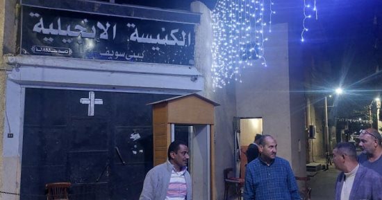 سكرتير عام مساعد بنى سويف يتفقد الاستعدادات النهائية لاحتفالات عيد القيامة