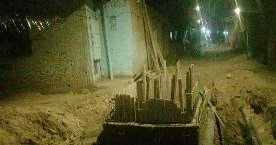 حياة كريمة بالأقصر.. عمل متواصل فى محطة الحليلة والصرف الصحى بالدبابية 