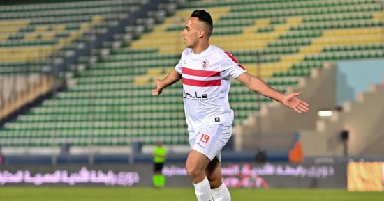 ناصر منسى يبدأ التأهيل فى الزمالك للتعافى من تمزق العضلة الضامة