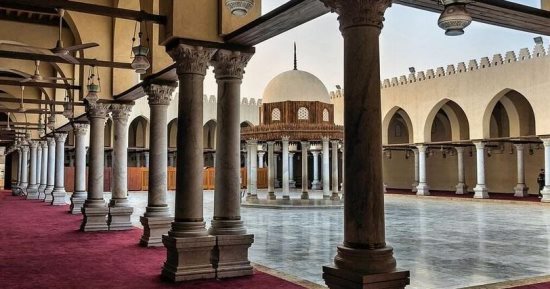 مسجد عمرو بن العاص بدمياط ثاني أقدم المساجد المبنية بمصر.. صور