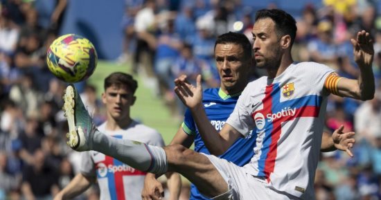 برشلونة يحقق تعادلا مخيبا للآمال أمام خيتافى فى الدوري الإسباني