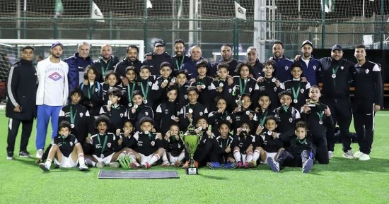 الزمالك يكرم فريق الناشئين مواليد 2012 بعد الفوز ببطولة زد 