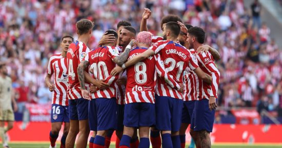 أتلتيكو مدريد يواصل انتصاراته فى الليجا بثنائية ضد ألميريا.. فيديو