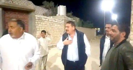 محافظة مطروح: تحويل أعمدة إنارة عزبة وازن من هوائية إلى أرضية 