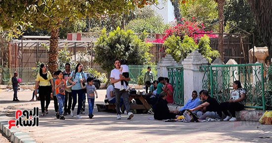 حديقة الحيوان تستقبل المواطنين للاحتفال بعيد شم النسيم
