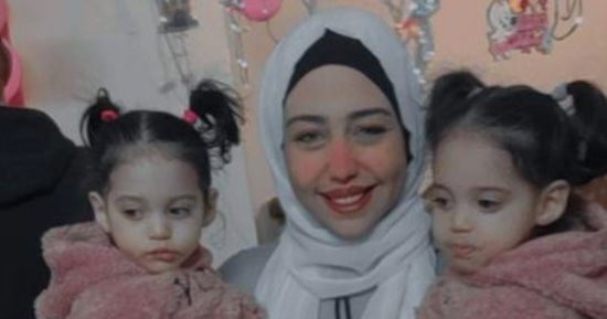 التوأم فرح وفريدة يجسدان دور ابنتي منى زكى بالتبادل فى تحت الوصاية