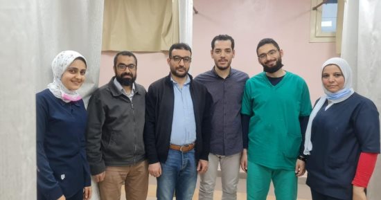 فريق جراحى بالتأمين الصحى ببنها يجرى جراحة نادرة لطفلة