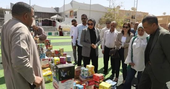 نائب محافظ الوادي الجديد تسلم 45 مشروعا صغيرا للأسر الأولى بالرعاية