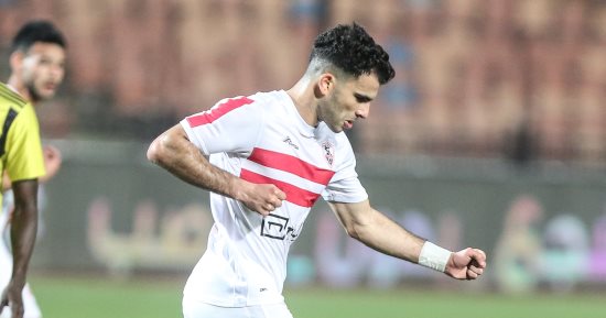الزمالك ضد المقاولون.. التواء فى الكاحل وراء عدم استكمال زيزو للمباراة