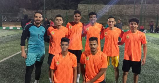 طلاب جامعة الوادى الجديد فى تصفيات أولمبياد المحافظات الحدودية بمرسى مطروح