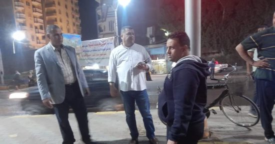 مياه بنى سويف: إصلاحات تسريب خط المياه بطريق السادات ستستغرق 6 ساعات