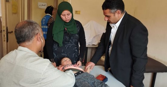 حياة كريمة.. قافلة طبية مجانية بقرية "الماى" فى المنوفية 