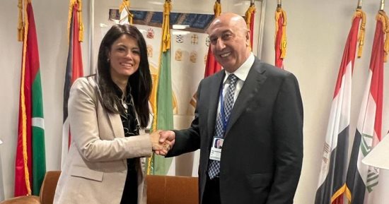 رانيا المشاط تلتقى وزير البيئة العراقى لبحث تعزيز التعاون المشترك 