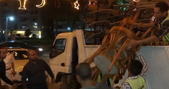 حى الدقى يكثف حملات النظافة ورفع الإشغالات استعدادا لعيد الفطر المبارك