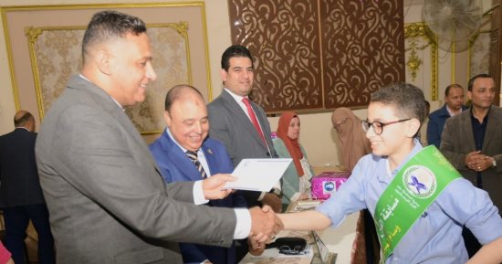 محافظ الدقهلية يشهد احتفالية تكريم حفظة القرآن الكريم والمرأة بمركز شربين