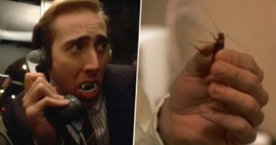 نيكولاس كيج: نادم على أكل الصراصير الحية في فيلم Vampire’s Kiss