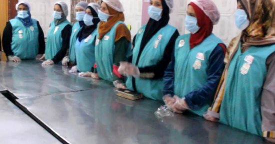 "القومى للمرأة" ببنى سويف يختتم تدريبات مطبخ المصرية بـ"كعك العيد"