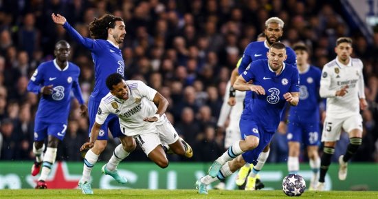 ريال مدريد يقصى تشيلسي من دوري أبطال أوروبا بثنائية