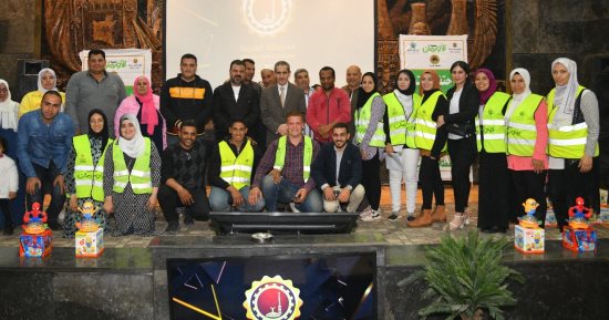 محافظ الغربية يشارك أطفال الأورمان الإفطار الجماعي بديوان عام المحافظة
