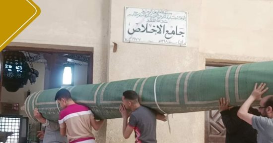 استجابة للنائب محمد تيسير مطر.. الأوقاف توافق على فرش مسجد بدار السلام