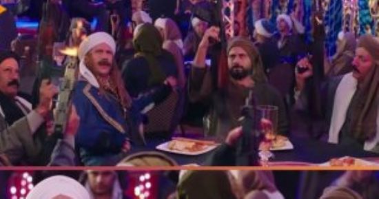 محمد صلاح يشارك متابعيه بصورة من مسلسل الكبير أوى 7 على إنستجرام 