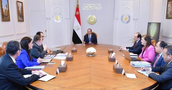 الرئيس السيسى يوجه باحتواء تداعيات الأزمة العالمية وتخفيف حدتها على المواطن