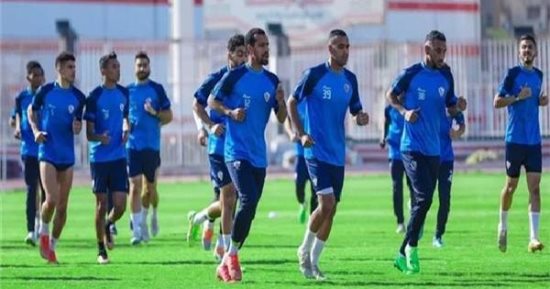 حصة استشفائية للأساسيين فى الزمالك أمام المقاولون.. وتدريبات بدنية للبدلاء