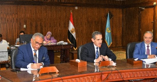 محافظ الغربية يشهد اجتماع مجلس جامعة طنطا 