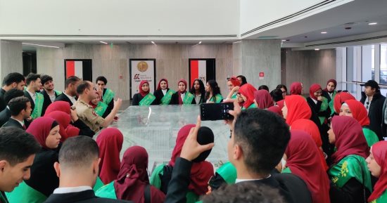اتحاد طلاب كليات جامعة القاهرة فى زيارة ميدانية لمستشفى 500 500