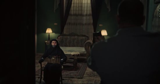 مسلسل حرب الحلقة 8.. عمر يصل إلى زوجة عثمان ويجدها ملفوفة بحزام ناسف