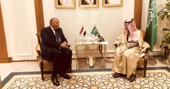 وزيرا خارجية مصر والسعودية يؤكدان ضرورة بذل كافة الجهود لاستقرار السودان