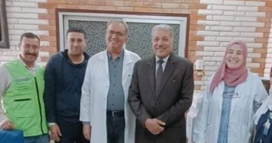 وكيل وزارة الصحة بالقليوبية يفاجئ مستشفى رمد بنها ويتفقد أحوال المرضى