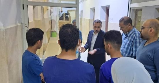 إحالة مديرى مستشفى صدر وحميات الخارجة إلى التحقيق للتقصير فى العمل
