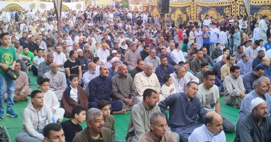 أهالى الشرقية يؤدون صلاة عيد الفطر بـ5 آلاف و549 مسجدا وساحة.. صور