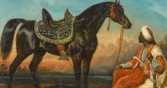 سوثبى تبيع لوحة الحصان العربى من مصر لـ فرانسوا جابربيل ليبول.. تخيل ثمنها