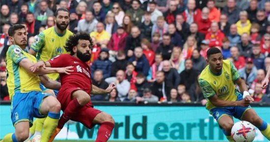 ملخص وأهداف مباراة ليفربول ضد نوتنجهام في الدوري الإنجليزي.. صلاح يسجل