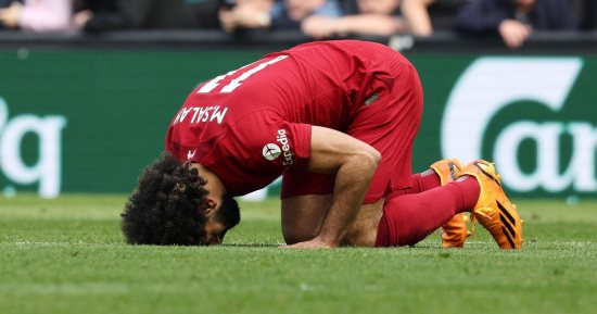 محمد صلاح أفضل لاعب فى مباراة ليفربول ضد نوتنجهام فورست بالبريميرليج