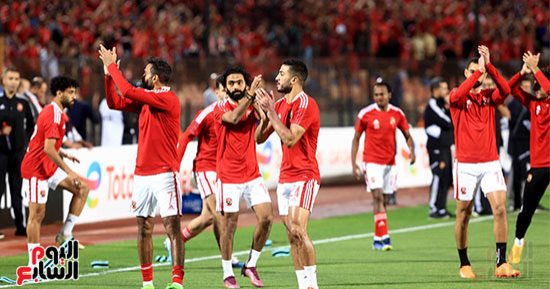 محمد عبد المنعم يحرز الهدف الأول للأهلى بمرمى الرجاء المغربى.. صور