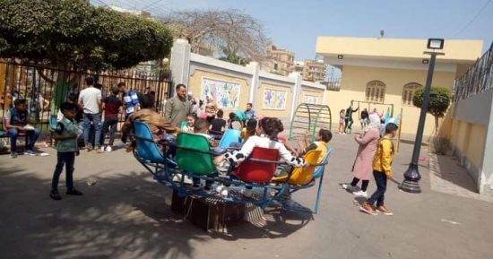 الأطفال يمرحون بحدائق المنوفية فى ثانى أيام عيد الفطر المبارك.. صور