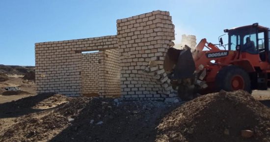 محافظة الجيزة تضبط وتزيل تعديات على الأراضى الزراعية ثالث أيام العيد.. صور