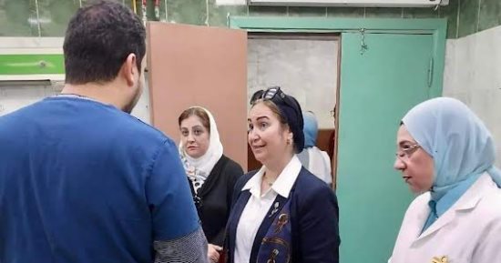 "وكيل وزارة الصحة" بالإسكندرية تتفقد المستشفيات خلال عيد الفطر