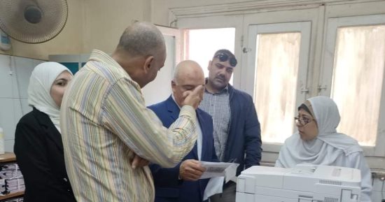 وكيل صحة المنوفية يتفقد مكتب صحة قويسنا ويتابع مبادرة المقبلين على الزواج