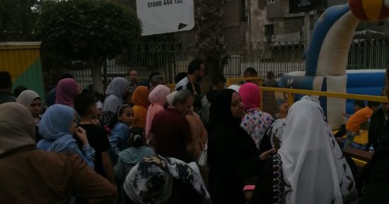 إقبال على حديقة الطفولة بالزقازيق فى ثالث أيام العيد.. صور