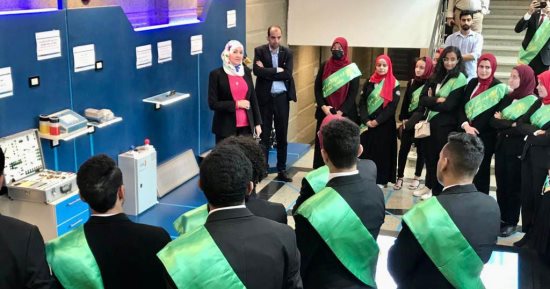 التعليم العالى: زيارات ميدانية لطلاب الجامعات المصرية بمعهد بحوث الإلكترونيات