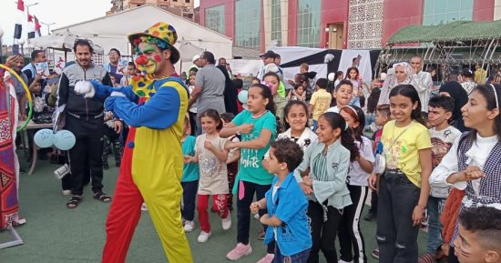 أجواء من البهجة فى فعاليات قصور الثقافة لأبناء أهالينا والسيدة احتفالا بالعيد