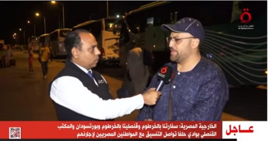 مواطن سودانى بمعبر أرقين: توجهنا لمصر لأنها آمنة ولسهولة دخول السودانيين إليها