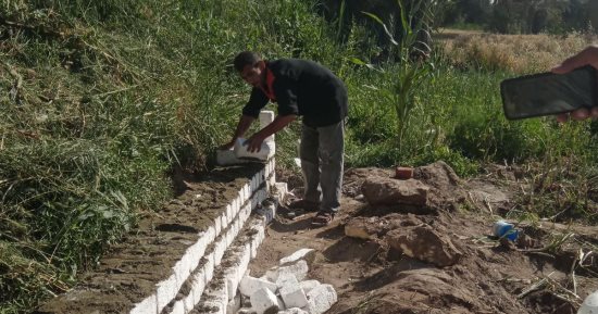 محافظة الجيزة تزيل 12حالة تعدٍ على الأراضى الزراعية.. صور