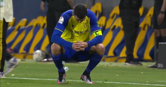 رونالدو مهدد بموسم صفرى مع النصر بعد خسارة كأسى السوبر وخادم الحرمين