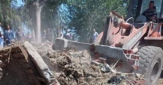 محافظ المنوفية: إزالة فورية لمقابر مخالفة بكفر داود وإزالة (16) حالة تعدٍ خلال إجازة عيد الفطر 