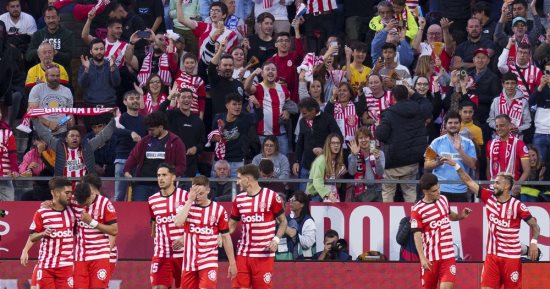 جيرونا يتقدم على ريال مدريد 2-1 فى شوط أول مثير بالدورى الإسبانى.. فيديو